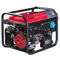 Бензиновый генератор FUBAG BS 8500 A ES DUPLEX в супертихом зимнем кожухе 1400SS RAL 7035