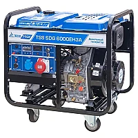Дизельный генератор TSS SDG 6500EH3A