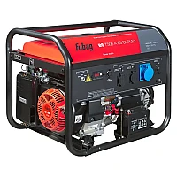 Бензиновый генератор FUBAG BS 7500 A ES DUPLEX в тихом зимнем кожухе 1200 RAL 7024